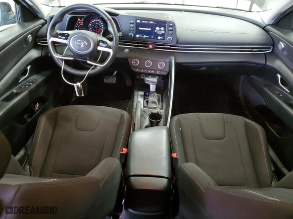 2022 Hyundai Elantra Essential with VIN KMHLM4AG0NU350745, listed as a Copart auction lot 82744014 with 29,633 mi miles and Salvage Title. Bid and sale history available at carsss.com. Image 8.