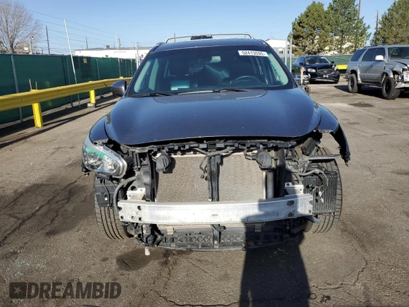 2015 Infiniti QX60 with VIN 5N1AL0MM3FC557643, listed as a Copart auction lot 52413595 with 120,136 mi miles and Salvage title. Bid and sale history available at DreamBid. Image 5.