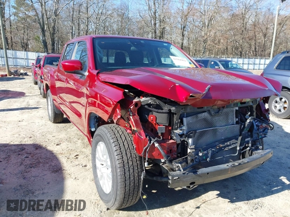 2022 Nissan Frontier SV with VIN 1N6ED1FJ5NN662437, listed as a IAAI auction lot 41584962 with 42,349 mi miles and . Bid and sale history available at DreamBid. Image 6.