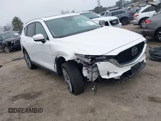 2019 Mazda CX-5 Grand Touring with VIN JM3KFADM8K1672368, listed as a IAAI auction lot 41779199 with 41,770 mi miles. Bid and sale history available at carsss.com. Image 1.