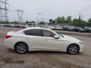 2017 Infiniti Q50 Premium z VIN JN1EV7AR5HM836200, wystawiony jako IAAI lot #42352743 z przebiegiem 127 105 mil mil oraz . Historia ofert i sprzedaży dostępna na DreamBid. Obrazek 14.