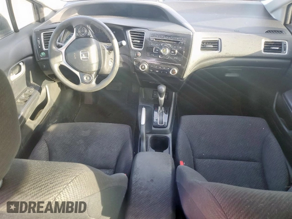 2013 Honda Civic LX z VIN 2HGFB2F50DH502593, wystawiony jako Copart lot #58256345 z przebiegiem 178 975 mil mil oraz Szkoda całkowita • Salvage title. Historia ofert i sprzedaży dostępna na DreamBid. Obrazek 8.