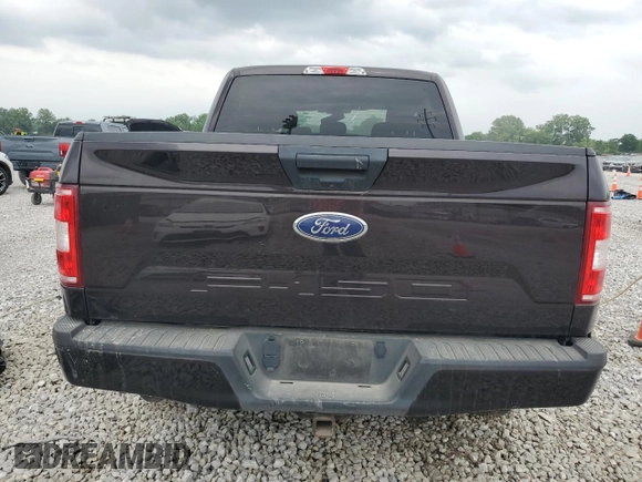 2020 Ford F-150 XL with VIN 1FTEW1E57LFB56617, listed as a Copart auction lot 56384545 with 171,336 mi miles and Salvage title. Bid and sale history available at DreamBid. Image 6.