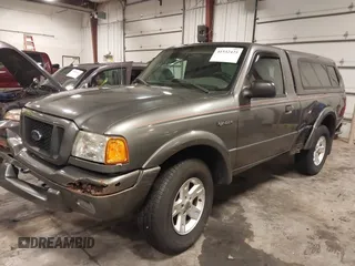 2004 Ford Ranger Edge Plus with VIN 1FTYR11U64PB54435, listed as a IAAI auction lot 41532425 with 88,201 mi miles. Bid and sale history available at carsss.com. Image 2.