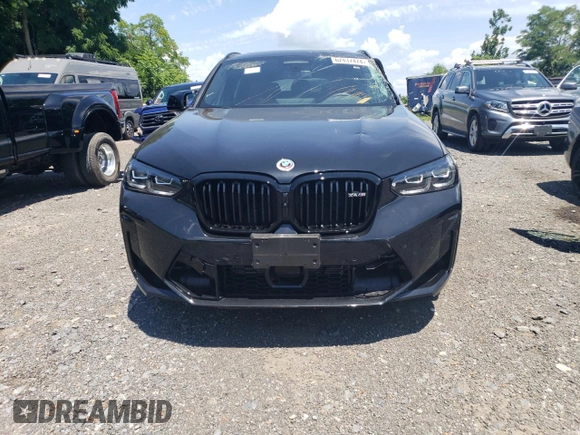 2023 BMW X4 M z VIN 5YM23EC02P9R51063, wystawiony jako Copart lot #62437474 z przebiegiem 5 395 mil mil oraz Szkoda całkowita • Salvage title. Historia ofert i sprzedaży dostępna na DreamBid. Obrazek 5.
