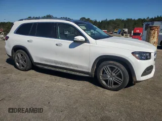 2022 Mercedes-Benz GLS 450 with VIN 4JGFF5KE4NA594331, listed as a Copart auction lot 49956325 with 37,563 mi miles and Salvage Title. Bid and sale history available at DreamBid. Image 4.