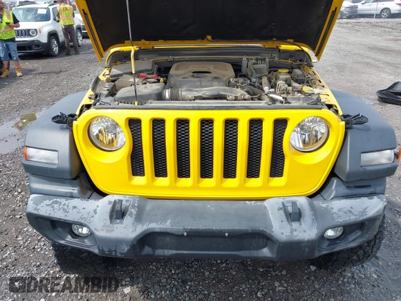 2018 Jeep Wrangler Unlimited Sport z VIN 1C4HJXDN9JW332273, wystawiony jako IAAI lot #42081234 z przebiegiem 94 884 mil mil oraz . Historia ofert i sprzedaży dostępna na DreamBid. Obrazek 10.