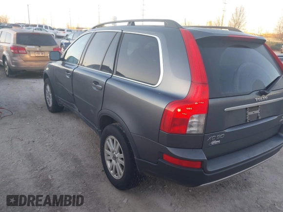 2008 Volvo XC90 I6 with VIN YV4CZ982581476115, listed as a IAAI auction lot 41443294 with 205,354 mi miles. Bid and sale history available at carsss.com. Image 3.