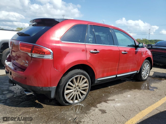 2011 Lincoln MKX with VIN 2LMDJ8JK8BBJ20739, listed as a Copart auction lot 71603904 with 125,472 mi miles and Clean Title. Bid and sale history available at carsss.com. Image 3.