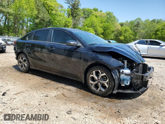 2021 Kia Forte LXS with VIN 3KPF24AD1ME340977, listed as a Copart auction lot 53044505 with 73,829 mi miles and Salvage title. Bid and sale history available at DreamBid. Image 4.