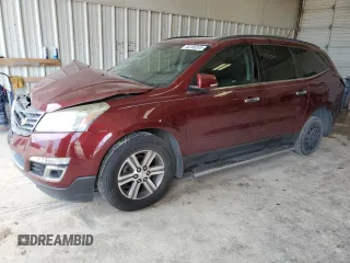 2015 Chevrolet Traverse LT z VIN 1GNKRGKD7FJ296183, wystawiony jako Copart lot #56349265 z przebiegiem 143 422 mil mil oraz Szkoda całkowita • Salvage title. Historia ofert i sprzedaży dostępna na DreamBid. Obrazek 1.