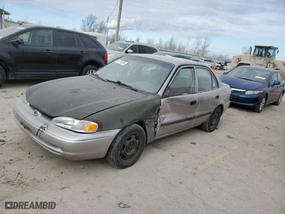 1999 Chevrolet Prizm with VIN 1Y1SK5282XZ423621, listed as a Copart auction lot 41770285 with 176,378 mi miles and Salvage Title. Bid and sale history available at carsss.com. Image 1.