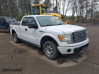 2011 Ford F-150 XL with VIN 1FTFX1EF9BFA68094, listed as a IAAI auction lot 41872094 with 284,081 mi miles. Bid and sale history available at carsss.com. Image 1.