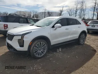 2024 Cadillac XT4 FWD Premium Luxury with VIN 1GYFZCR49RF124179, listed as a Copart auction lot 48344245 with Not Provided miles and Salvage Title. Bid and sale history available at carsss.com. Image 1.