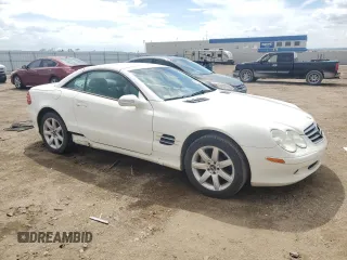 2003 Mercedes-Benz SL 500 z VIN WDBSK75F53F041507, wystawiony jako Copart lot #55630925 z przebiegiem 129 451 mil mil oraz Szkoda całkowita • Salvage title. Historia ofert i sprzedaży dostępna na DreamBid. Obrazek 4.