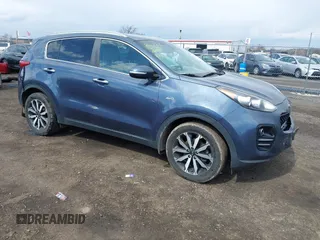 2018 Kia Sportage EX with VIN KNDPNCAC6J7385888, listed as a IAAI auction lot 41875250 with 139,022 mi miles and . Bid and sale history available at carsss.com. Image 1.