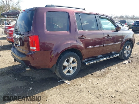 2009 Honda Pilot EX-L with VIN 5FNYF48639B020937, listed as a IAAI auction lot 41804771 with 226,668 mi miles and . Bid and sale history available at carsss.com. Image 4.
