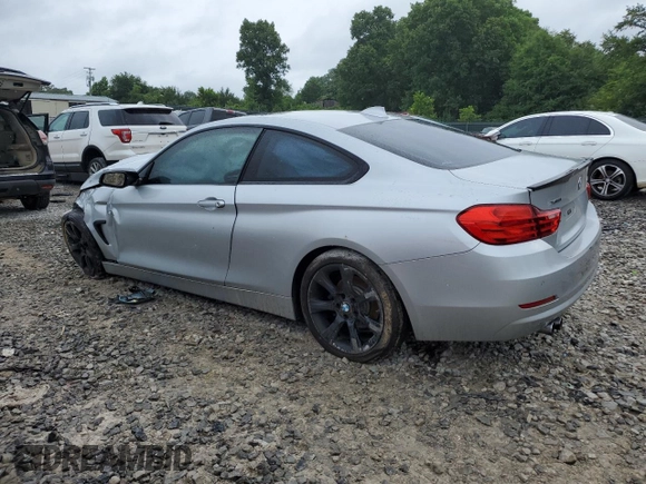 2015 BMW 4 Series 428i xDrive with VIN WBA3N5C59FK484702, listed as a Copart auction lot 61406785 with Not provided miles and Salvage title. Bid and sale history available at DreamBid. Image 2.