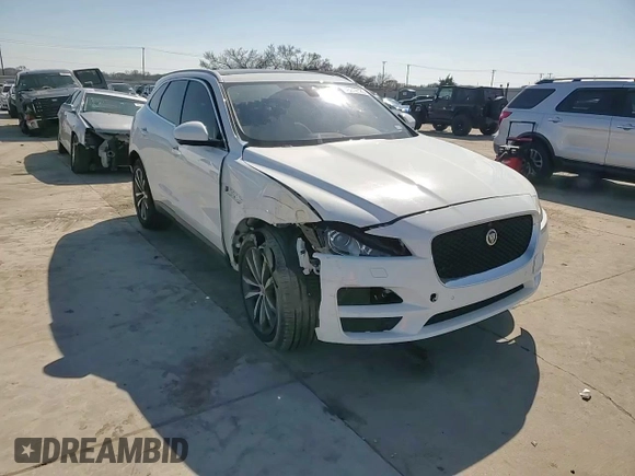 2020 Jaguar F-Pace 25t Prestige with VIN SADCK2FX7LA657601, listed as a Copart auction lot 45819725 with 48,568 mi miles and Salvage title. Bid and sale history available at DreamBid. Image 11.