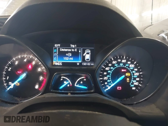 2013 Ford Escape SEL with VIN 1FMCU0HX0DUB83459, listed as a IAAI auction lot 41985453 with 198,182 mi miles and . Bid and sale history available at DreamBid. Image 7.