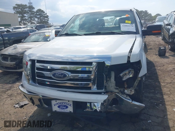 2010 Ford F-150 XL with VIN 1FTEW1C80AKE13666, listed as a IAAI auction lot 42002179 with 121,288 mi miles. Bid and sale history available at carsss.com. Image 12.