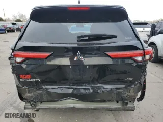 2024 Mitsubishi Outlander SE with VIN JA4J4VA89RZ033141, listed as a Copart auction lot 50378195 with 16,221 mi miles and Salvage Title. Bid and sale history available at carsss.com. Image 6.