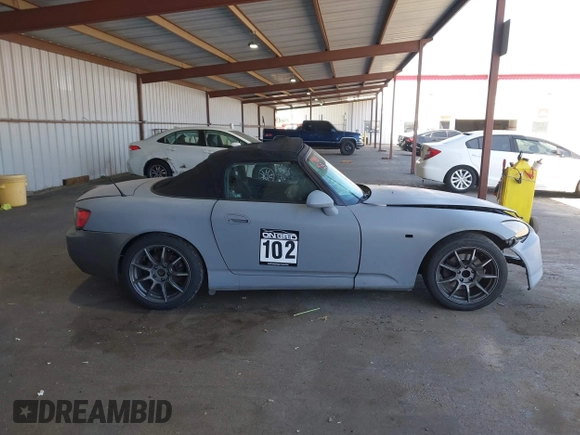 2002 Honda S2000 with VIN JHMAP11432T008634, listed as a IAAI auction lot 42110993 with Not Provided miles and . Bid and sale history available at DreamBid. Image 12.