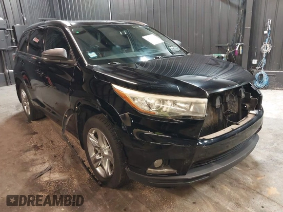 2015 Toyota Highlander Limited with VIN 5TDDKRFH1FS176008, listed as a IAAI auction lot 41917867 with 271,362 mi miles and . Bid and sale history available at DreamBid. Image 1.