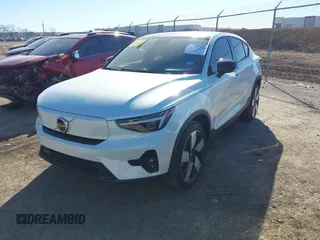 2023 Volvo C40 Ultimate with VIN YV4ED3GM0P2047030, listed as a IAAI auction lot 41343718 with 10,888 mi miles and . Bid and sale history available at DreamBid. Image 19.