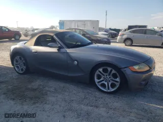 2004 BMW Z4 3.0i with VIN 4USBT53524LT26644, listed as a Copart auction lot 72247094 with 136,883 mi miles and Salvage Title. Bid and sale history available at carsss.com. Image 4.