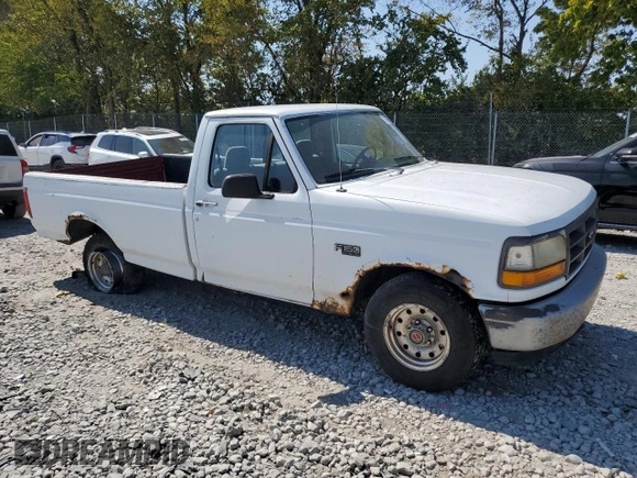 1994 Ford F-150 with VIN 1FTEF15Y2RNA10103, listed as a Copart auction lot 71787094 with 283,778 mi miles and Salvage Title. Bid and sale history available at carsss.com. Image 4.