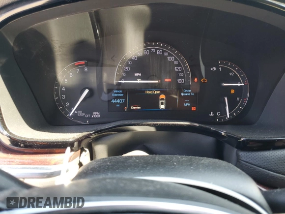 2019 Cadillac XT5 Luxury AWD with VIN 1GYKNDRS9KZ287367, listed as a Copart auction lot 59782755 with 44,407 mi miles and Salvage title. Bid and sale history available at DreamBid. Image 9.