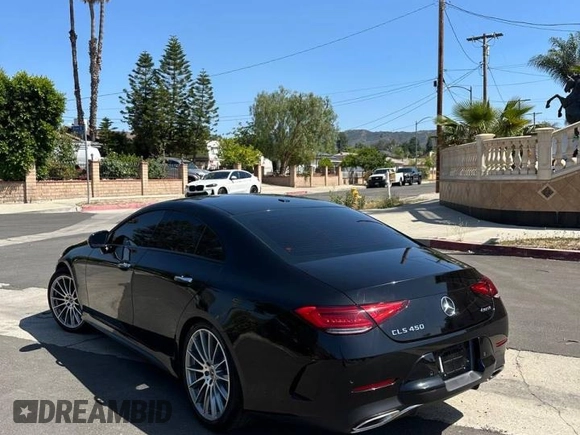 2022 Mercedes-Benz CLS 450 z VIN W1K2J5KB2NA105261, wystawiony jako Copart lot #58268425 z przebiegiem 2 695 mil mil oraz Czysty tytuł • Clean title. Historia ofert i sprzedaży dostępna na DreamBid. Obrazek 3.