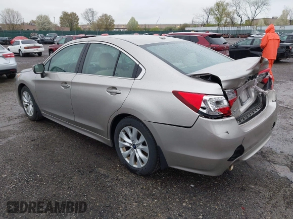2015 Subaru Legacy Premium with VIN 4S3BNAC62F3066153, listed as a IAAI auction lot 41971164 with 57,888 mi miles and . Bid and sale history available at DreamBid. Image 3.