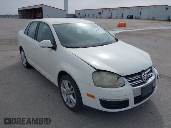 2008 Volkswagen Jetta Sedan S with VIN 3VWJZ71K58M075639, listed as a IAAI auction lot 41855222 with 142,902 mi miles. Bid and sale history available at carsss.com. Image 13.