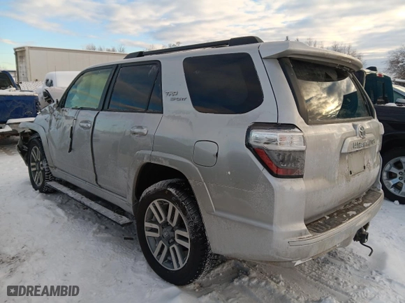 2023 Toyota 4Runner TRD Sport with VIN JTESU5JR9P6149193, listed as a Copart auction lot 44980325 with 36,158 mi miles and Salvage Title. Bid and sale history available at carsss.com. Image 2.