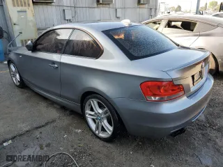 2013 BMW 1 Series 135i with VIN WBAUC9C5XDVY60157, listed as a Copart auction lot 46283975 with 192,388 mi miles and Clean Title. Bid and sale history available at carsss.com. Image 2.