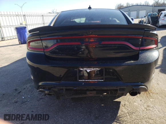 2018 Dodge Charger Daytona with VIN 2C3CDXCT4JH283018, listed as a Copart auction lot 48707905 with 121,624 mi miles and Salvage title. Bid and sale history available at DreamBid. Image 6.