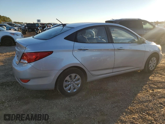 2016 Hyundai Accent SE with VIN KMHCT4AE3GU059337, listed as a Copart auction lot 81085474 with 75,200 mi miles and Salvage Title. Bid and sale history available at carsss.com. Image 3.