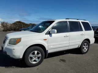 2006 Honda Pilot EX-L with VIN 5FNYF18626B026884, listed as a Copart auction lot 43090495 with 159,375 mi miles and Clean Title. Bid and sale history available at DreamBid. Image 1.