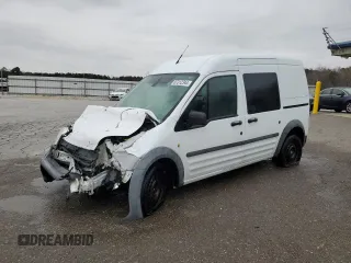 2013 Ford Transit Connect XL with VIN NM0LS6AN2DT132389, listed as a Copart auction lot 87312344 with 228,462 mi miles and Salvage Title. Bid and sale history available at carsss.com. Image 1.