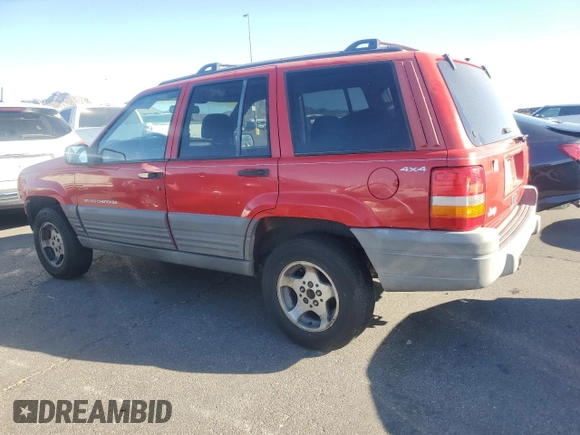 1997 Jeep Grand Cherokee Laredo with VIN 1J4GZ58S1VC760400, listed as a Copart auction lot 43932815 with 108,112 mi miles and Salvage Title. Bid and sale history available at carsss.com. Image 2.