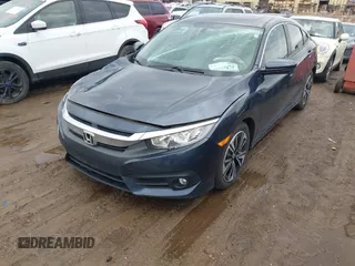 2017 Honda Civic Sedan EX-T with VIN 19XFC1F31HE005896, listed as a IAAI auction lot 41727874 with 93,261 mi miles. Bid and sale history available at carsss.com. Image 17.