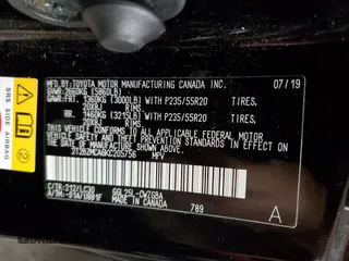 2019 Lexus RX with VIN 2T2BZMCA6KC205756, listed as a Copart auction lot 69234822 with 30,486 mi miles. Bid and sale history available at carsss.com. Image 13.