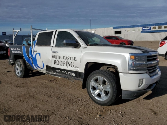 2016 Chevrolet Silverado 1500 High Country with VIN 3GCUKTEC8GG194265, listed as a Copart auction lot 50376085 with 174,255 mi miles and Salvage Title. Bid and sale history available at DreamBid. Image 4.