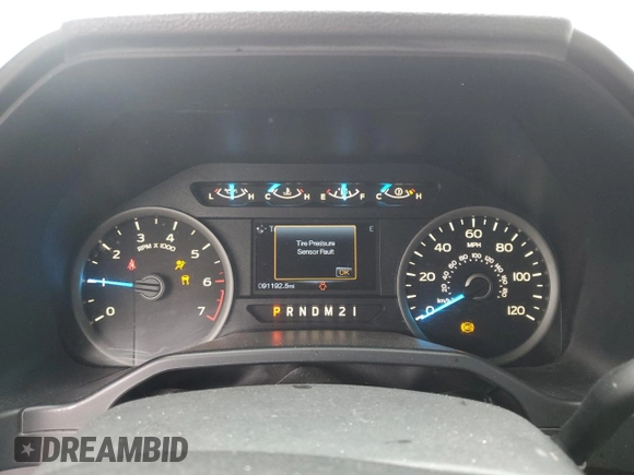 2015 Ford F-150 XLT with VIN 1FTEW1EFXFFA24559, listed as a Copart auction lot 51674285 with 91,192 mi miles and Salvage title. Bid and sale history available at DreamBid. Image 9.