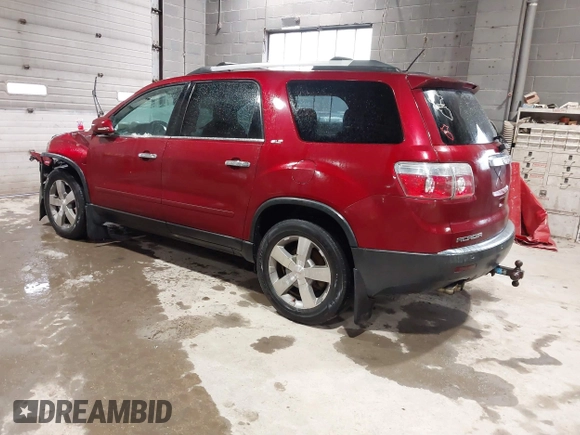2011 GMC Acadia SLT1 with VIN 1GKKVRED3BJ332557, listed as a IAAI auction lot 41469715 with 201,252 mi miles and . Bid and sale history available at DreamBid. Image 3.