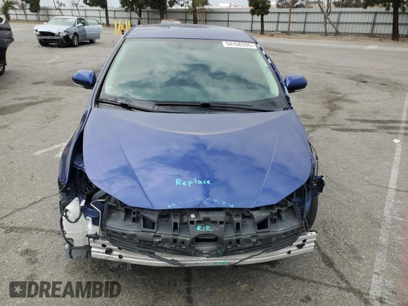 2016 Toyota Prius Four with VIN JTDKARFU6G3526095, listed as a Copart auction lot 54156335 with 287,777 mi miles and Salvage Title. Bid and sale history available at carsss.com. Image 5.