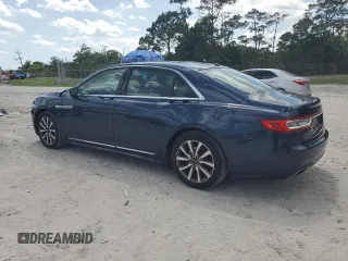 2017 Lincoln Continental Premiere with VIN 1LN6L9PK0H5602517, listed as a Copart auction lot 49051455 with 125,244 mi miles and Salvage Title. Bid and sale history available at carsss.com. Image 2.