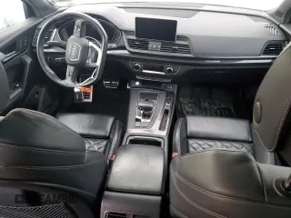 2018 Audi SQ5 Premium Plus with VIN WA1A4AFY6J2223865, listed as a Copart auction lot 43139545 with 123,936 mi miles and Clean Title. Bid and sale history available at DreamBid. Image 8.